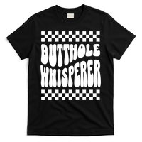 Butthole Whisperer Sarcastic Jokes Retro T-Shirt
