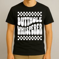 Butthole Whisperer Sarcastic Jokes Retro T-Shirt