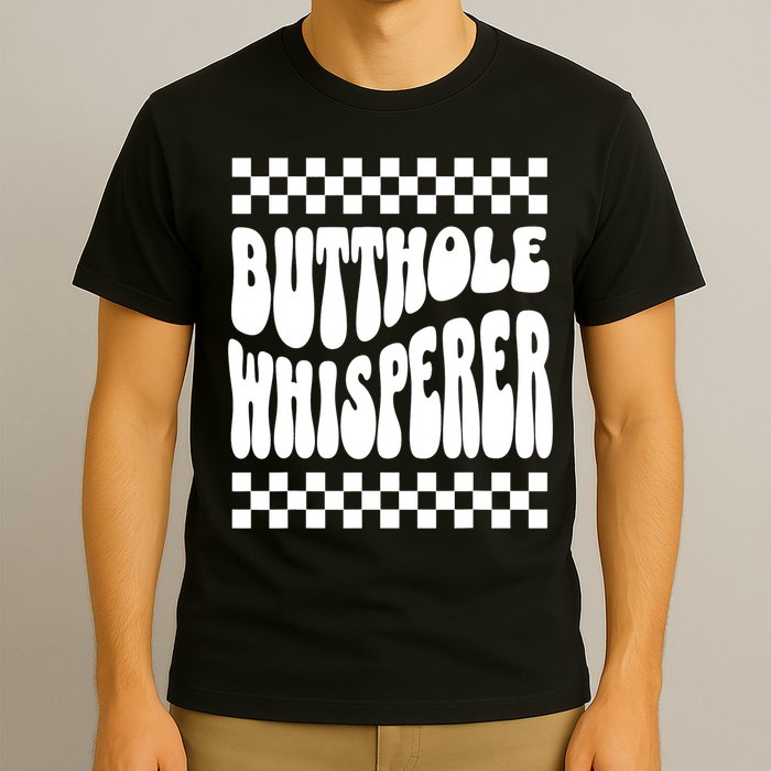 Butthole Whisperer Sarcastic Jokes Retro T-Shirt