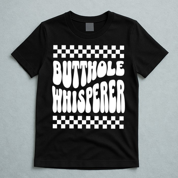 Butthole Whisperer Sarcastic Jokes Retro T-Shirt