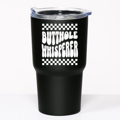 Butthole Whisperer Sarcastic Jokes Retro Tumbler