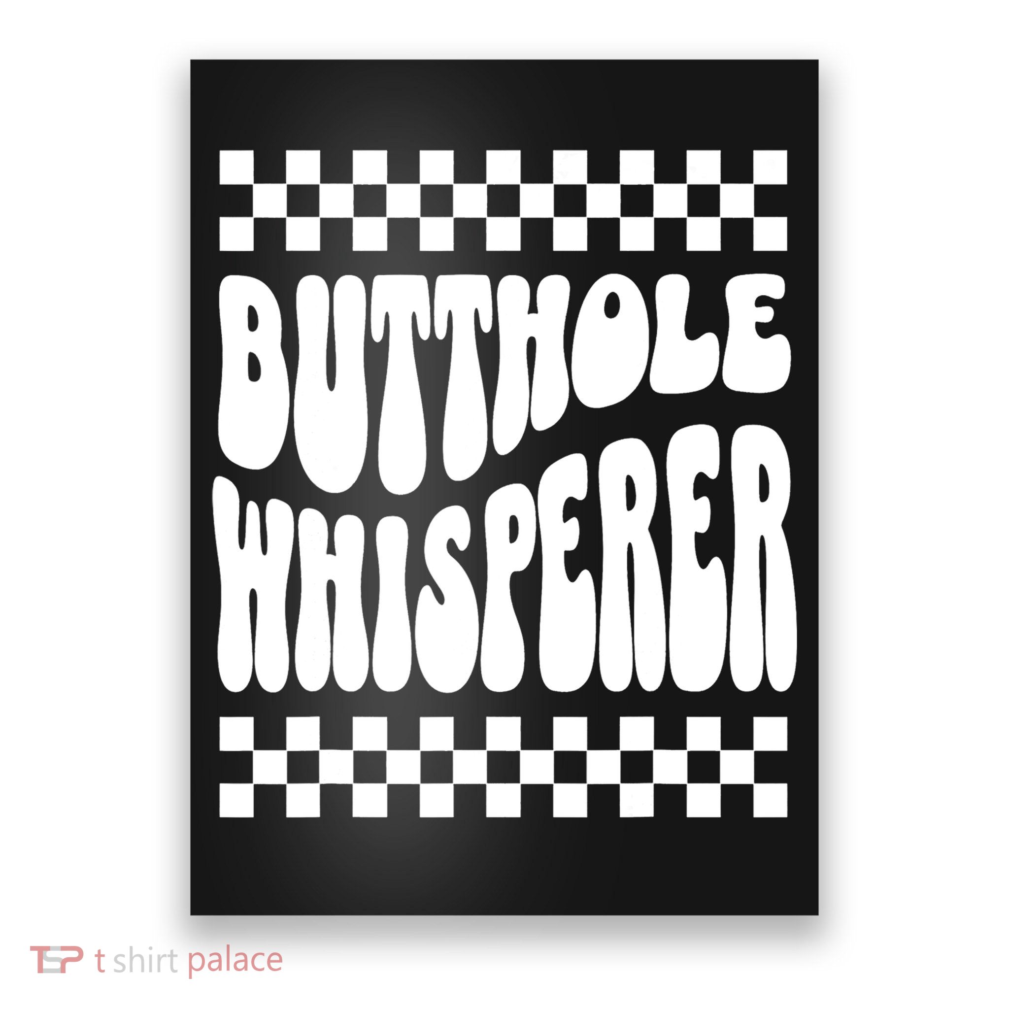 Butthole Whisperer Sarcastic Jokes Retro Poster