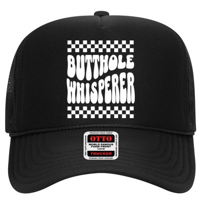 Butthole Whisperer Sarcastic Jokes Retro Trucker Hat
