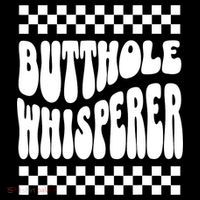 Butthole Whisperer Sarcastic Jokes Retro Women's V-Neck T-Shirt