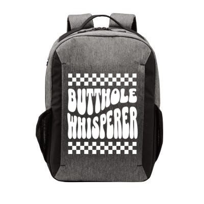 Butthole Whisperer Sarcastic Jokes Retro Vector Backpack