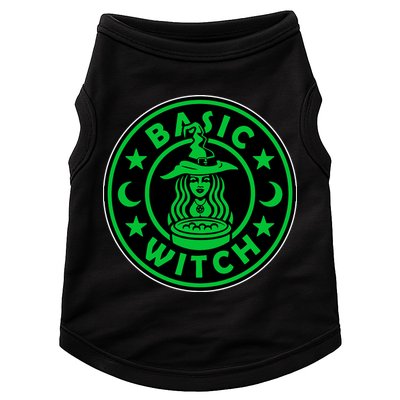 Basic Witch Spooky Halloween Funny Doggie Tank
