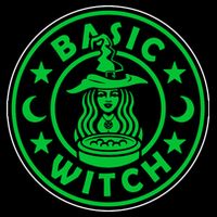 Basic Witch Spooky Halloween Funny Flatbill Hat