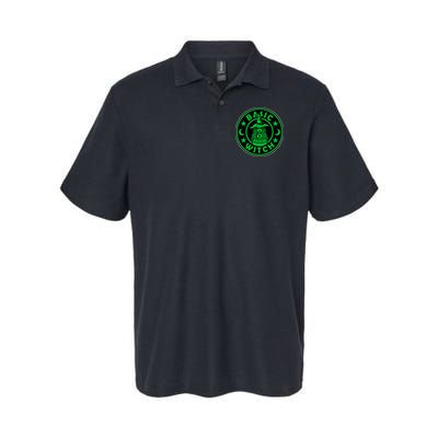 Basic Witch Spooky Halloween Funny Polo
