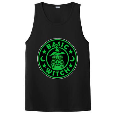 Basic Witch Spooky Halloween Funny PosiCharge Competitor Tank