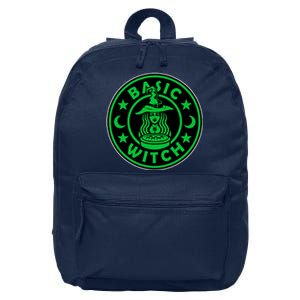 Basic Witch Spooky Halloween Funny 16 in Basic Backpack