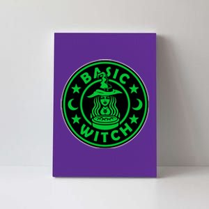 Basic Witch Spooky Halloween Funny Canvas