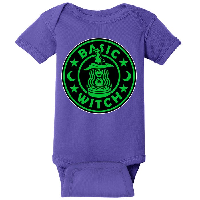 Basic Witch Spooky Halloween Funny Baby Bodysuit