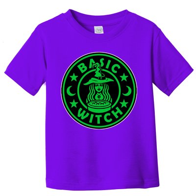 Basic Witch Spooky Halloween Funny Toddler T-Shirt