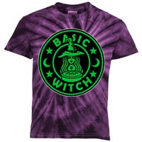 Basic Witch Spooky Halloween Funny Kids Tie-Dye T-Shirt