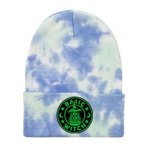 Basic Witch Spooky Halloween Funny Tie Dye 12in Knit Beanie