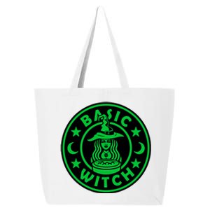 Basic Witch Spooky Halloween Funny 25L Jumbo Tote