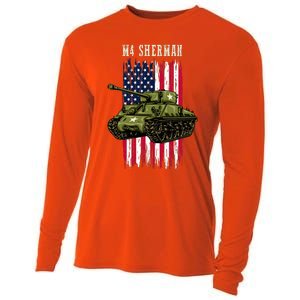 Best Ww2 Tank M4 Sherman A Wwii Army Tank For Military Cooling Performance Long Sleeve Crew