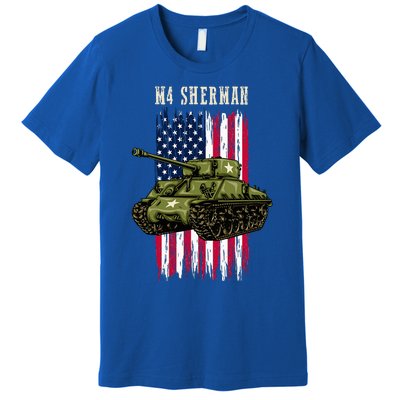 Best Ww2 Tank M4 Sherman A Wwii Army Tank For Military Premium T-Shirt