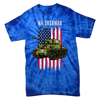 Best Ww2 Tank M4 Sherman A Wwii Army Tank For Military Tie-Dye T-Shirt