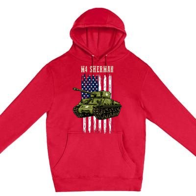 Best Ww2 Tank M4 Sherman A Wwii Army Tank For Military Premium Pullover Hoodie