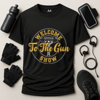 Bodybuilding Welcome To The Gun Show Gym Sayings Cooling Performance Crew T-Shirt