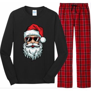 Bruh What The Sigma Santa Christmas Funny Meme Xmas Rizz Long Sleeve Pajama Set