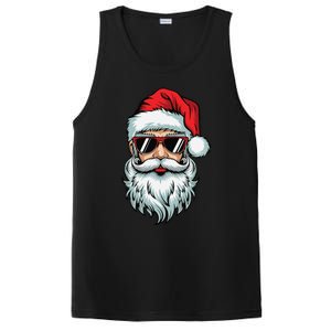 Bruh What The Sigma Santa Christmas Funny Meme Xmas Rizz PosiCharge Competitor Tank