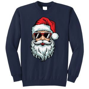 Bruh What The Sigma Santa Christmas Funny Meme Xmas Rizz Tall Sweatshirt