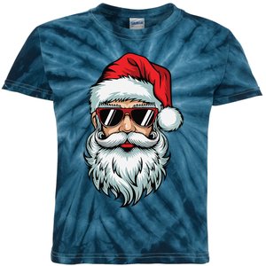 Bruh What The Sigma Santa Christmas Funny Meme Xmas Rizz Kids Tie-Dye T-Shirt