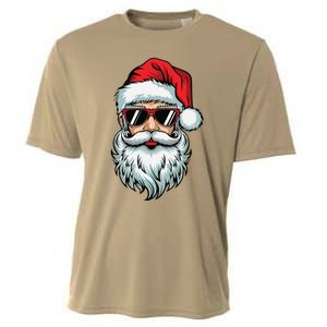 Bruh What The Sigma Santa Christmas Funny Meme Xmas Rizz Cooling Performance Crew T-Shirt