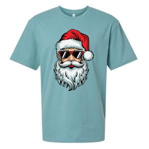 Bruh What The Sigma Santa Christmas Funny Meme Xmas Rizz Sueded Cloud Jersey T-Shirt