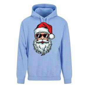 Bruh What The Sigma Santa Christmas Funny Meme Xmas Rizz Unisex Surf Hoodie