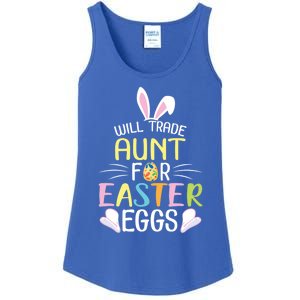 Bunny Will Trade Aunt For Easter Eggs Candy Happy To Me You Cool Gift Ladies Essential Tank