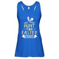 Bunny Will Trade Aunt For Easter Eggs Candy Happy To Me You Cool Gift Ladies Essential Flowy Tank