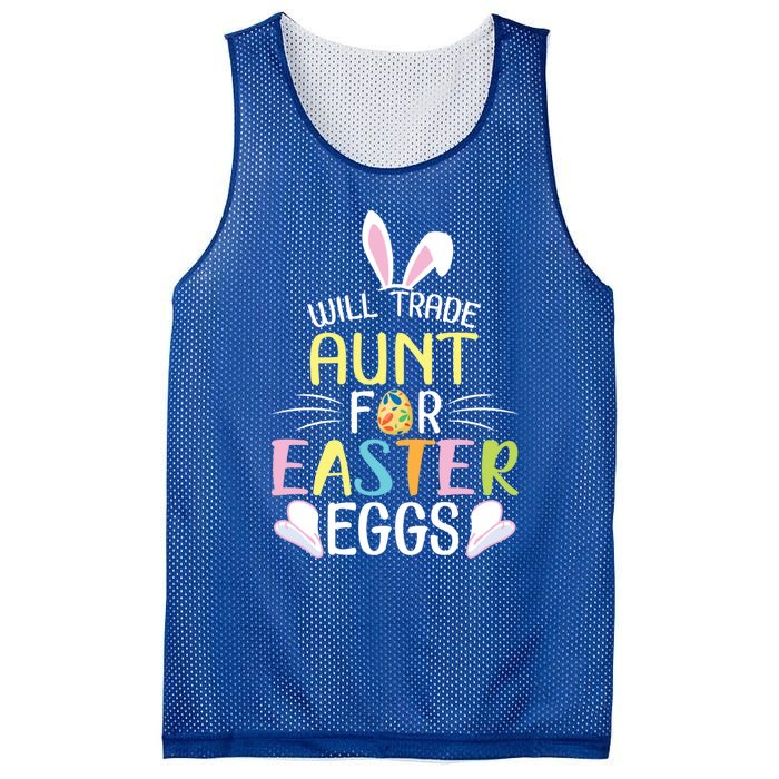 Bunny Will Trade Aunt For Easter Eggs Candy Happy To Me You Cool Gift Mesh Reversible Basketball Jersey Tank