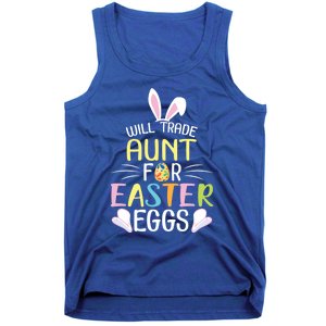 Bunny Will Trade Aunt For Easter Eggs Candy Happy To Me You Cool Gift Tank Top