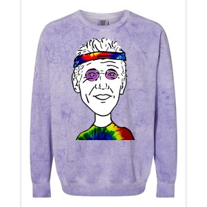 Bill Walton Tie Dye Colorblast Crewneck Sweatshirt