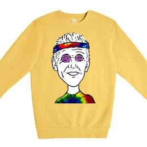 Bill Walton Tie Dye Premium Crewneck Sweatshirt