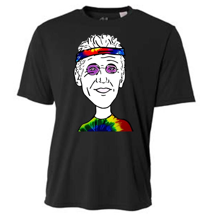 Bill Walton Tie Dye Cooling Performance Crew T-Shirt