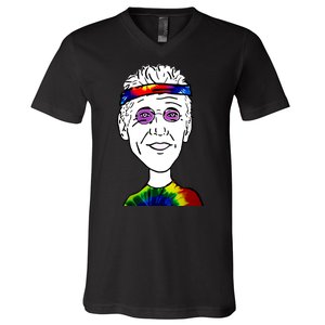 Bill Walton Tie Dye V-Neck T-Shirt