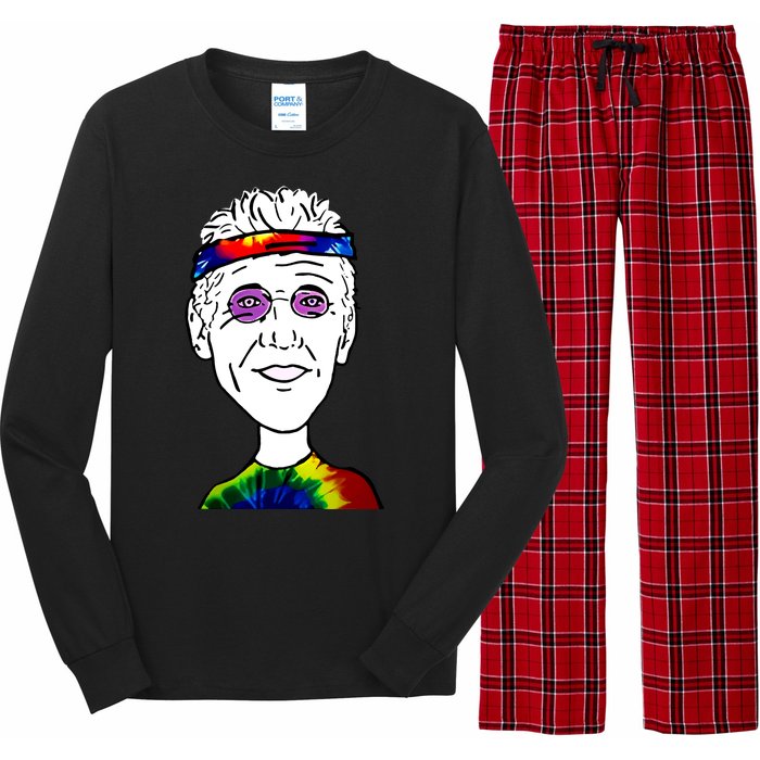 Bill Walton Tie Dye Long Sleeve Pajama Set