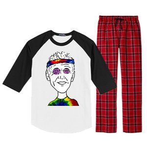 Bill Walton Tie Dye Raglan Sleeve Pajama Set