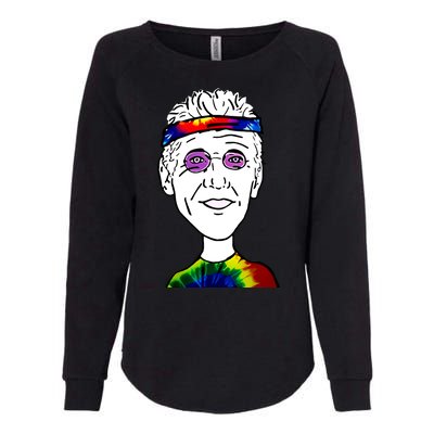 Bill Walton Tie Dye Womens California Wash Sweatshirt