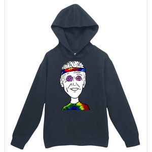 Bill Walton Tie Dye Urban Pullover Hoodie