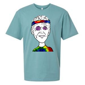 Bill Walton Tie Dye Sueded Cloud Jersey T-Shirt