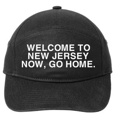 Bleachers Welcome To New Jersey Now Go Home 7-Panel Snapback Hat