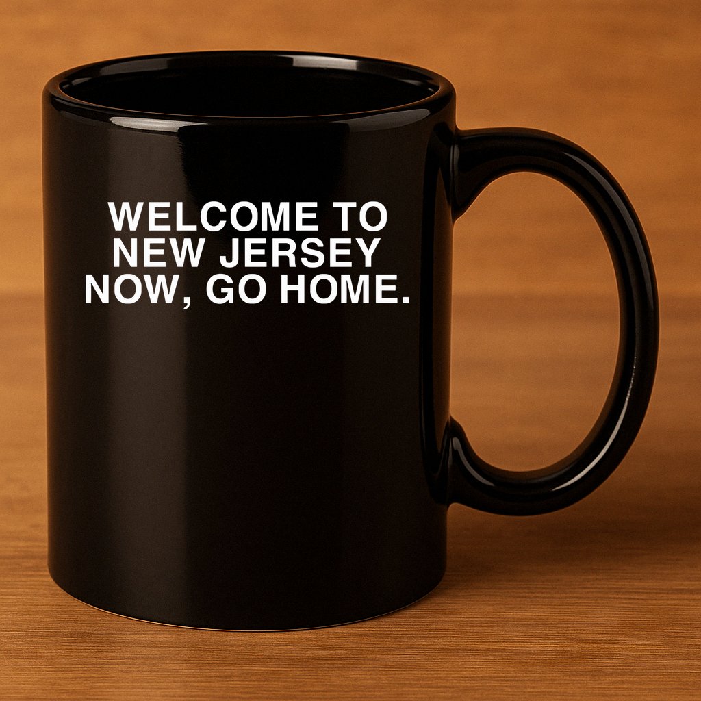 Bleachers Welcome To New Jersey Now Go Home 11oz C Handle Ceramic Mug