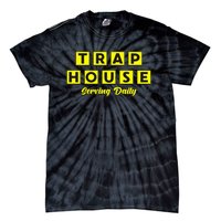 Black Waffle TrapHouse Serving Daily Tie-Dye T-Shirt