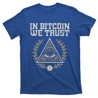 Bitcoin We Trust Funny Btc Crypto Cryptocurrency T-Shirt