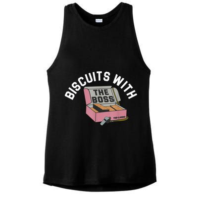 Biscuits With The Boss Ladies PosiCharge Tri-Blend Wicking Tank